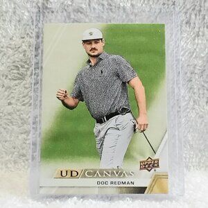 5/$20 Mint 2024 UD Canvas Doc Redman Golf Card C-20!!